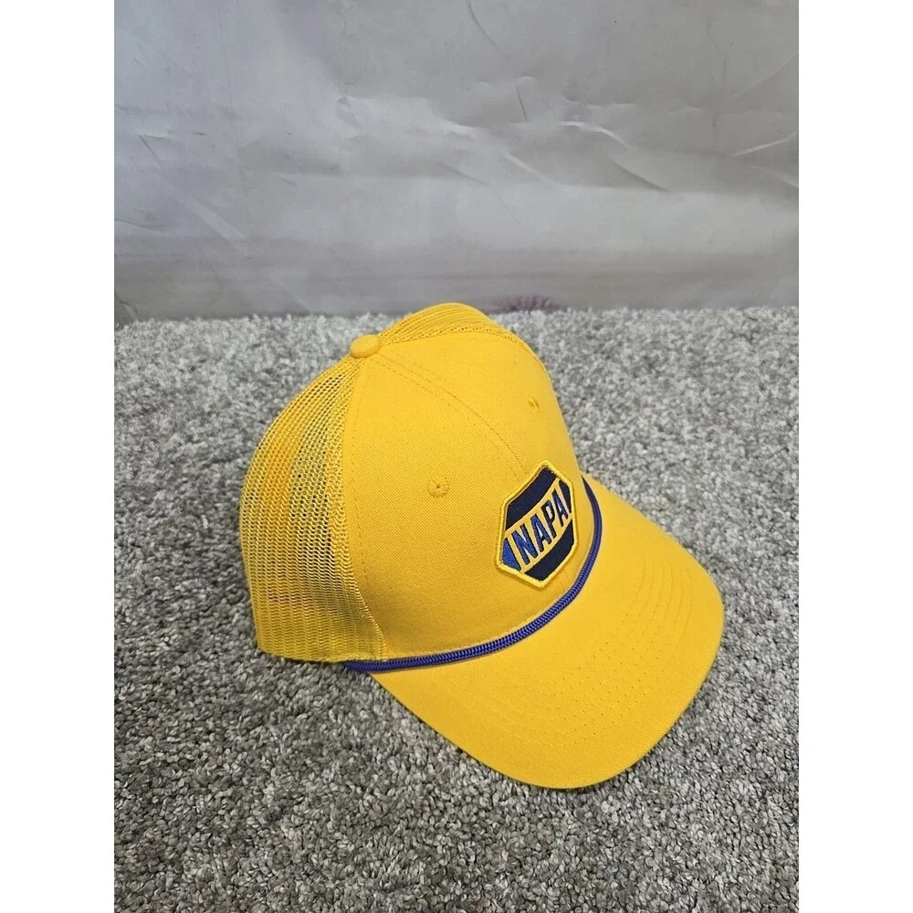 Napa Auto Parts 100th Anniversary Hat Cap Adjustable Yellow New